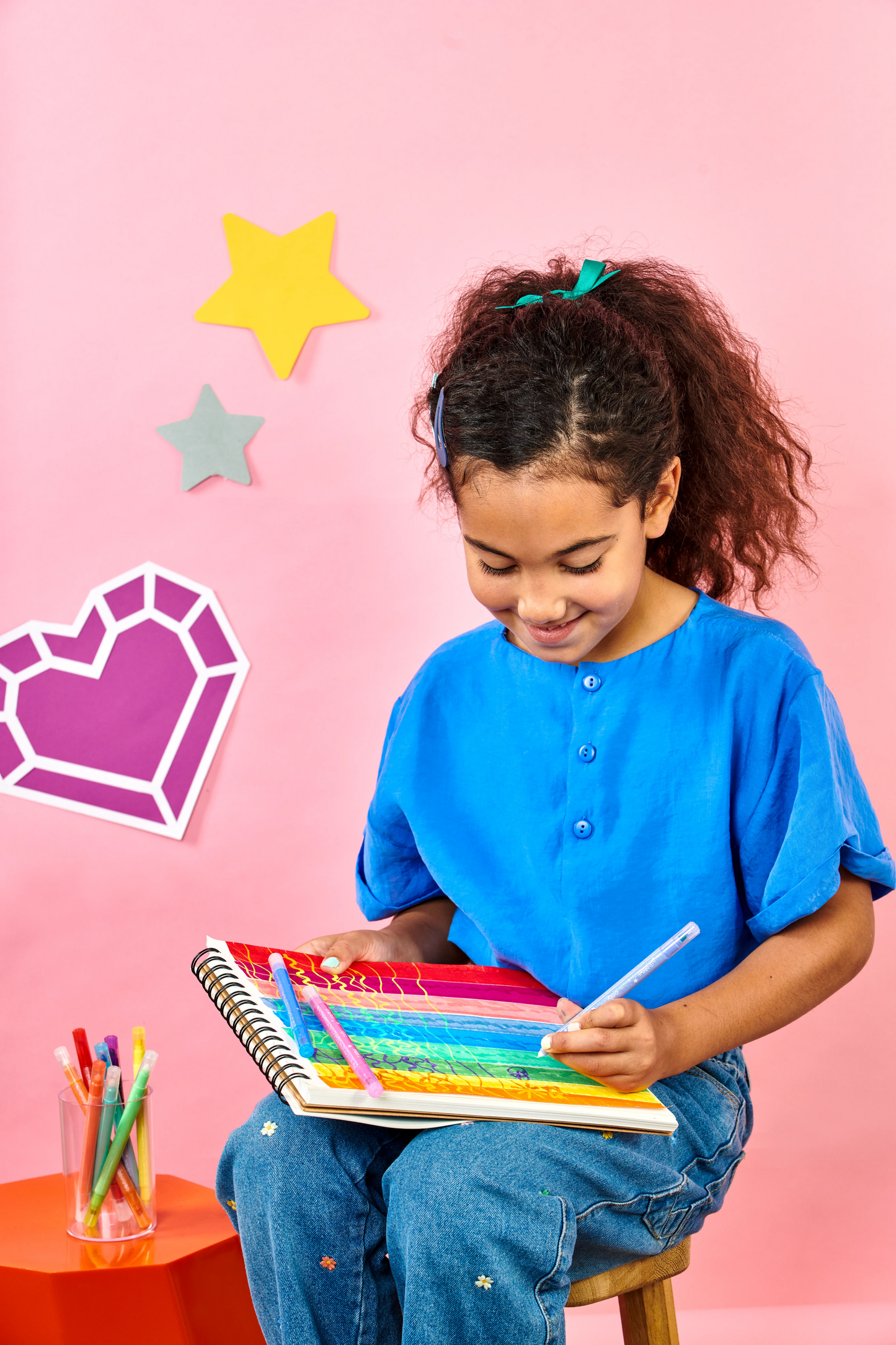 Sparkle Glittery Color Changing Markers (Set of 12)
