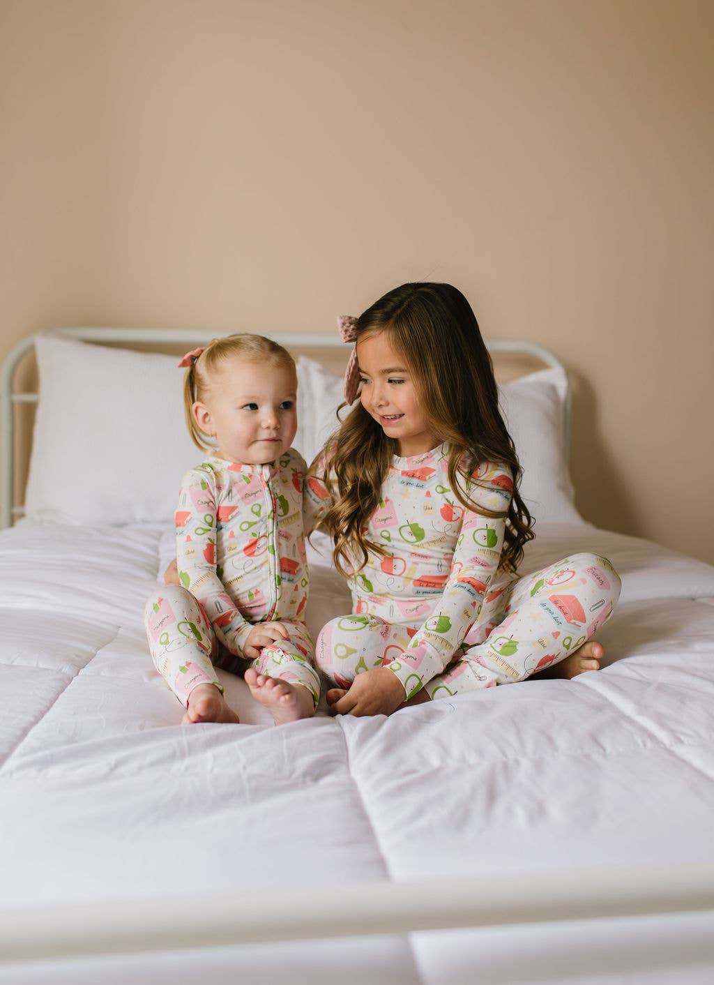 School Vibes 2 Piece Bamboo Pajamas