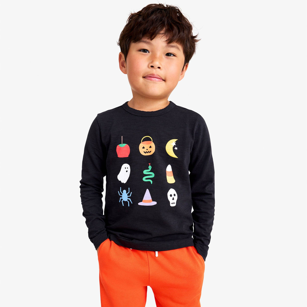 Long Sleeve Trick-or-Treat Tee