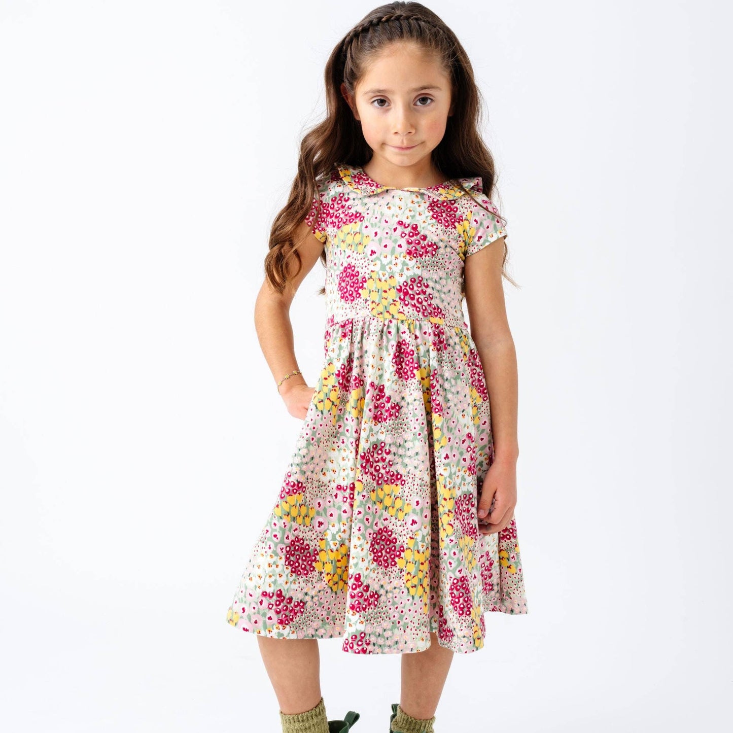 The Peter Pan Ballet Dress in Pansy