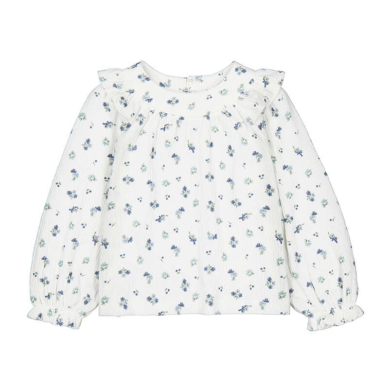 Bambula printed blouse
