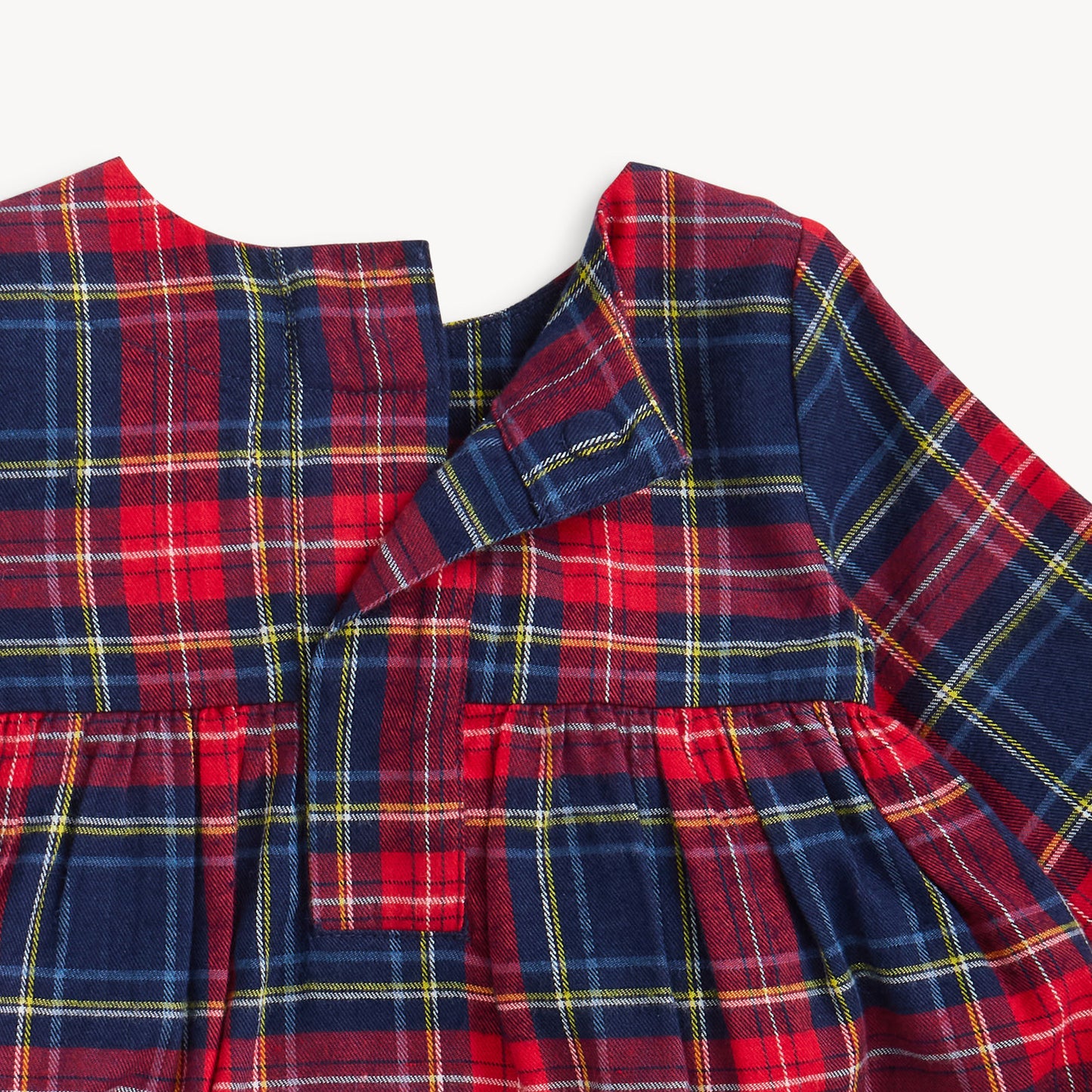 Holiday Plaid Flannel Dress with Legging