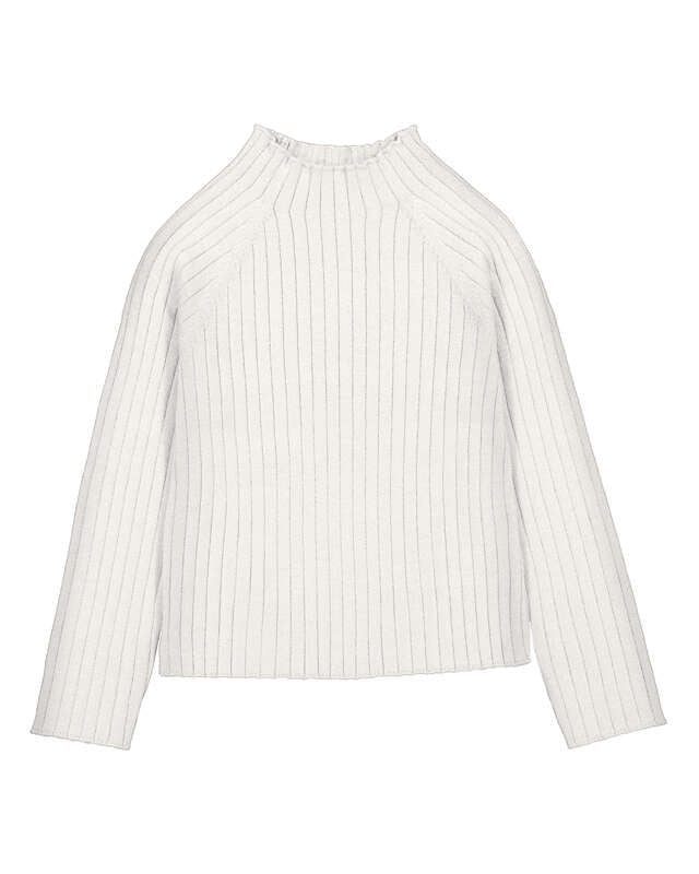 Knit Mockneck- Soy
