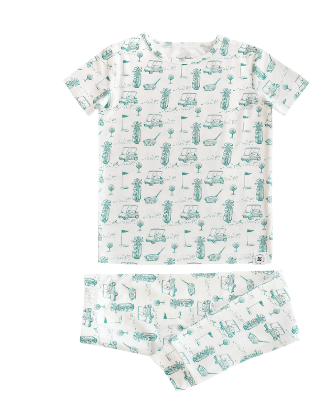 Golf -18 Holes Short Sleeve Sweet Bamboo Pajama