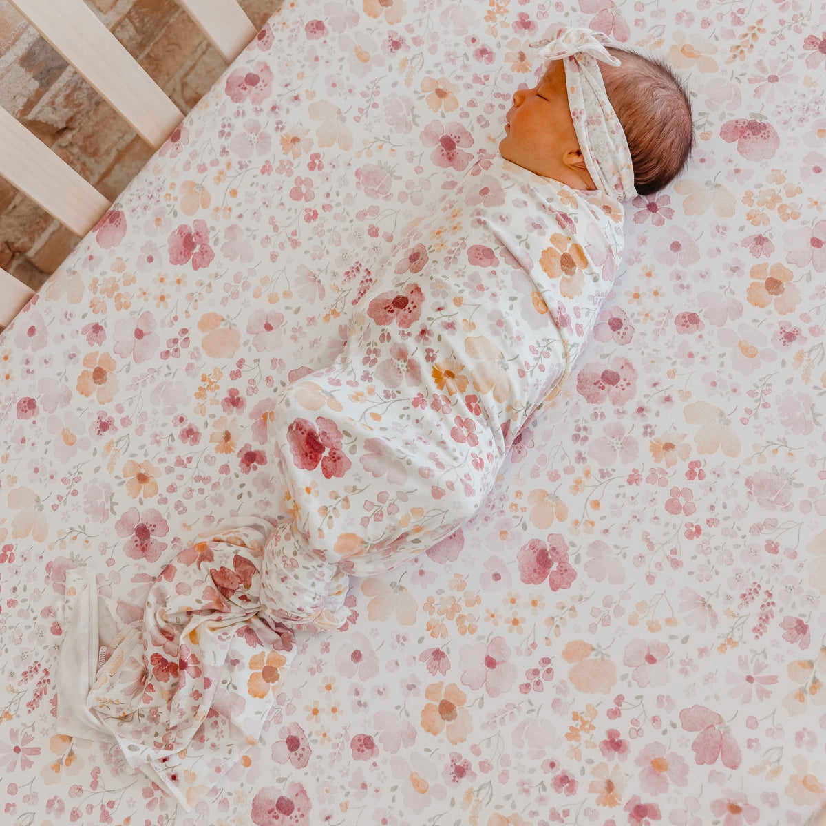 Knit Swaddle Blanket- Diana