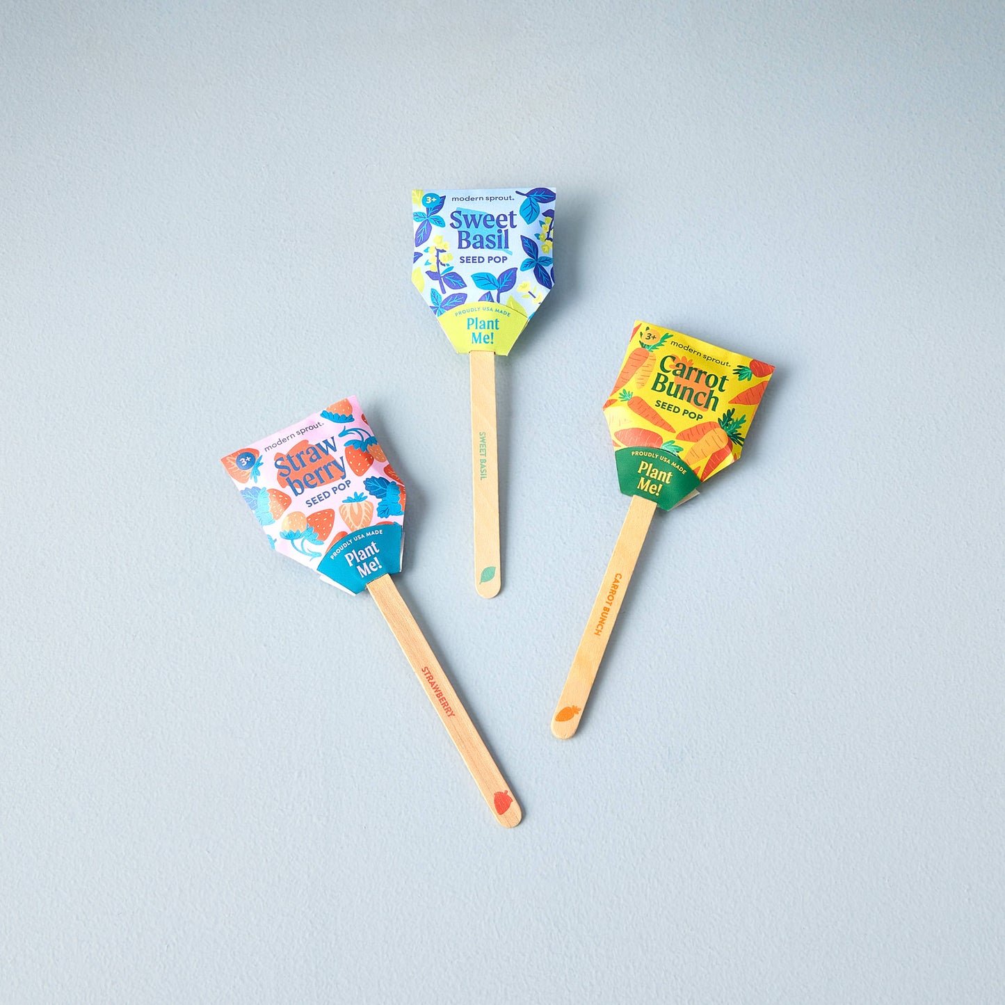 Carrot Bunch Garden Seed Pop
