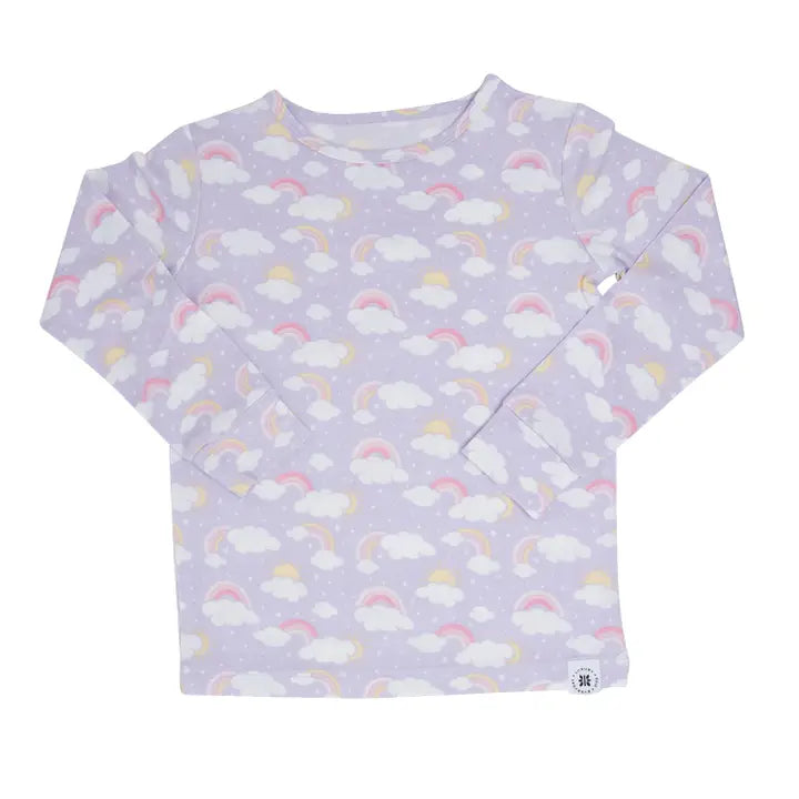 Rainbow Cloud Sweet Bamboo Pajamas