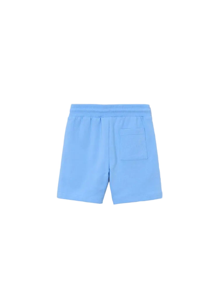Sky Blue French Terry Boy Shorts