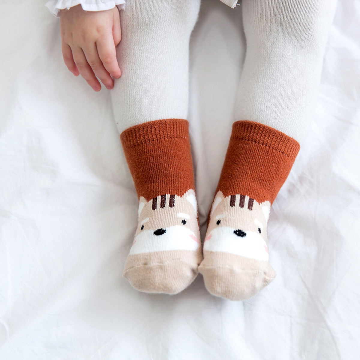 Squirrel Zoo Socks