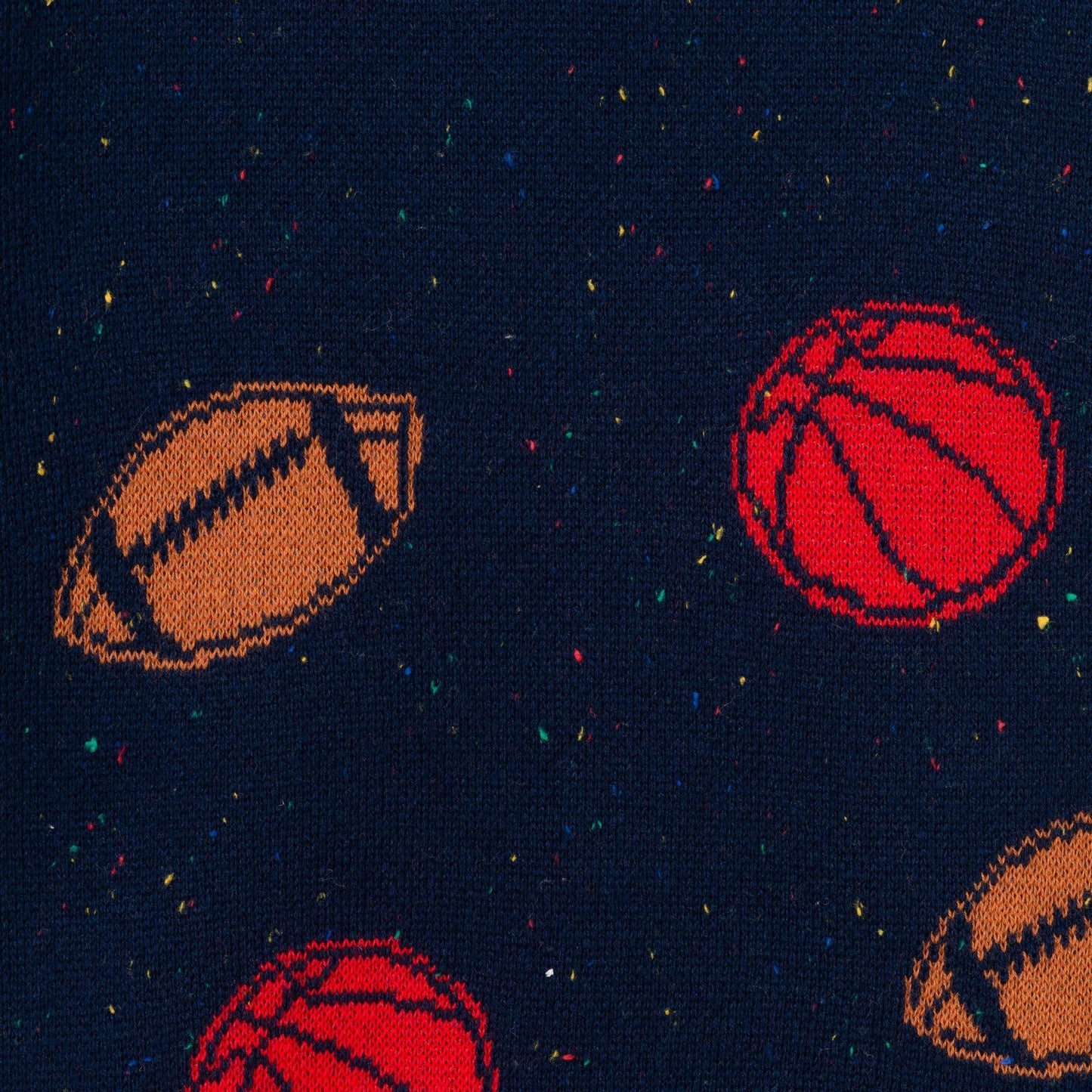 Navy Sports Kids Sweater