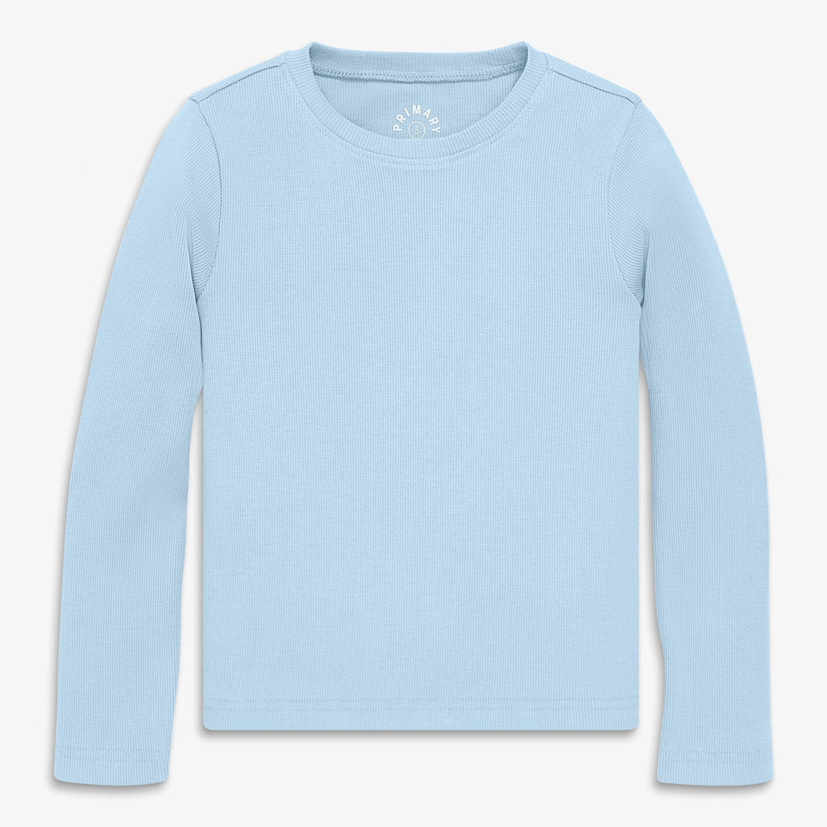 Kids long sleeve rib tee
