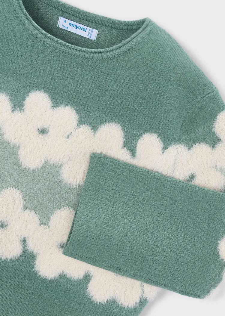 Jacquard Sweater - Bayleaf