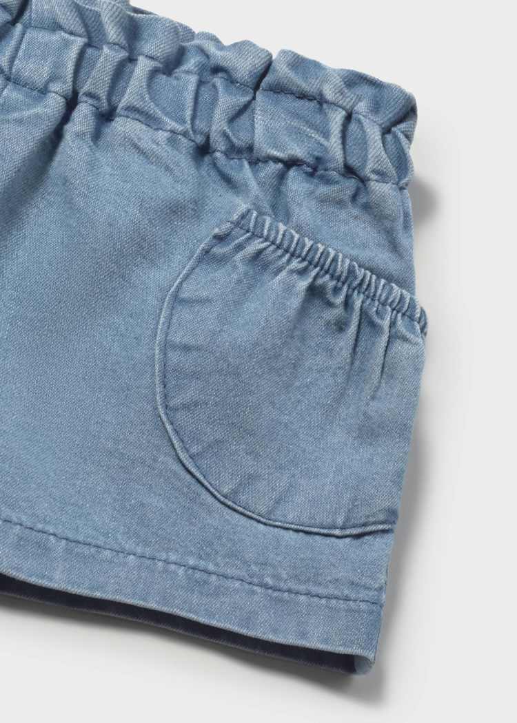 Blue Denim Shorts
