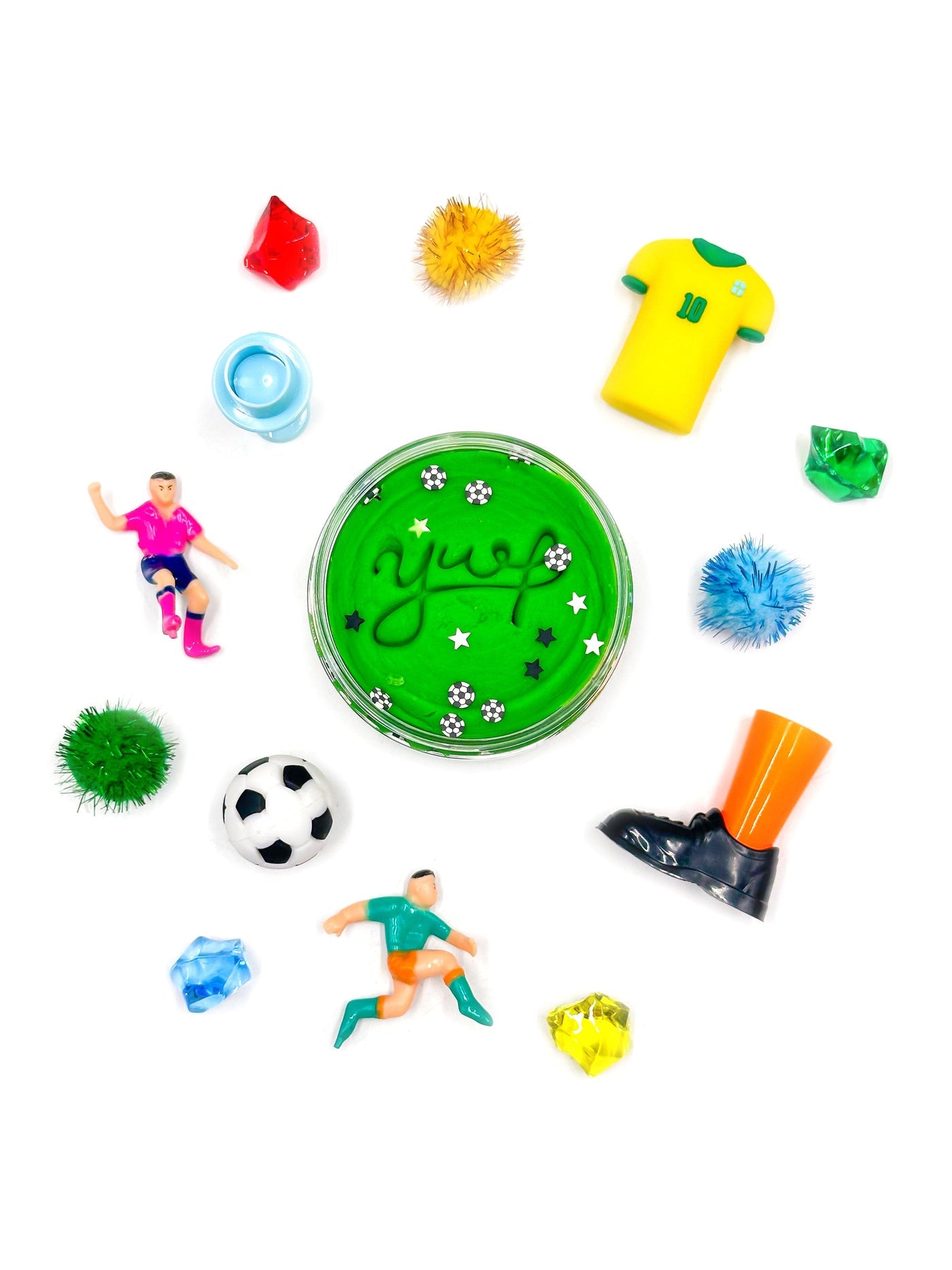 Grab & Go Dough Jar- Soccer