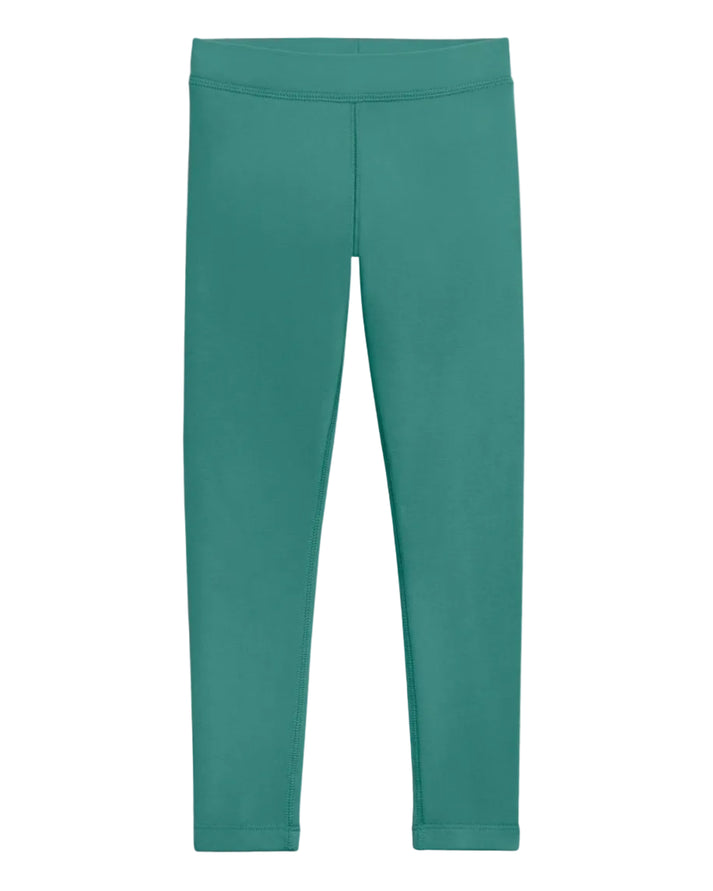 French Terry Leggings- Sunwashed Teal