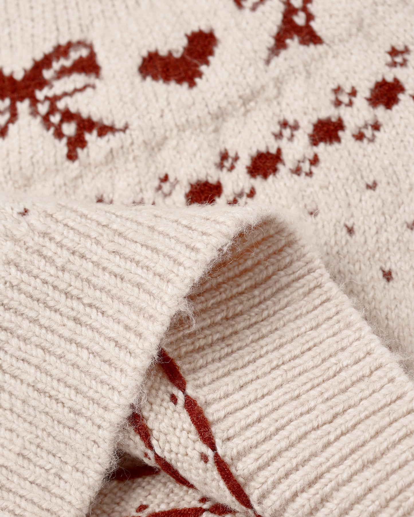 Bows Fair Isle Sweater