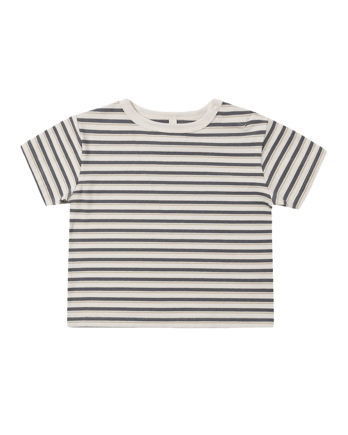 Vintage Stripe Midnight Boxy Tee