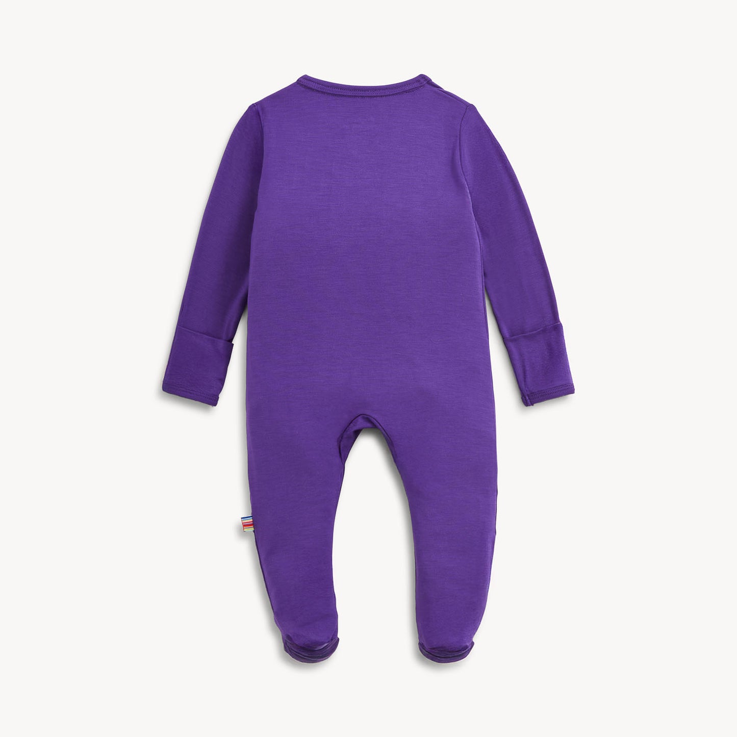 Purple Solid Modal Footie