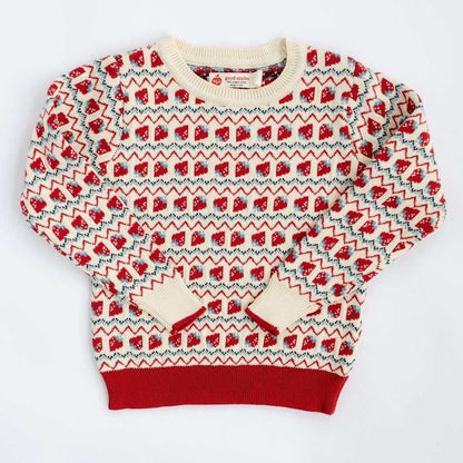 Red Heritage Strawberry Pullover