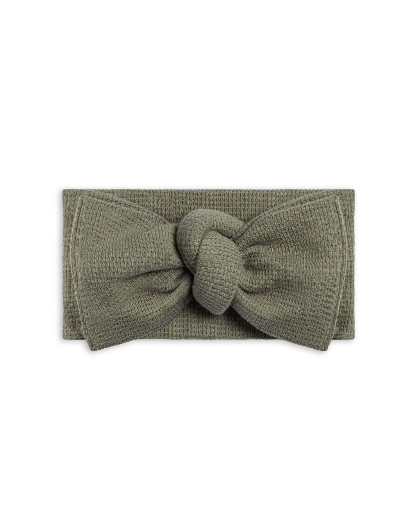 Waffle Bow Wrap - Fern