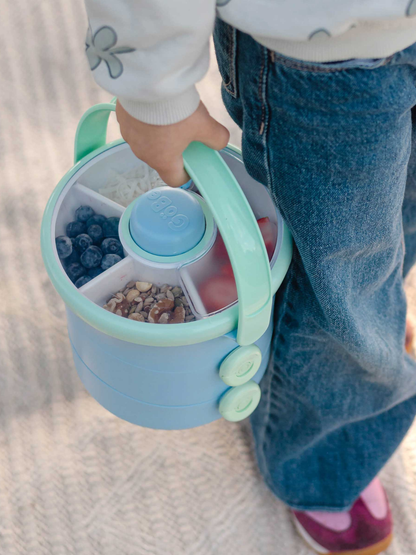 Gobe Kids On-The-Go Lunchstack with Snack Spinner