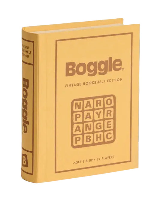 Boggle Vintage Bookshelf Edition