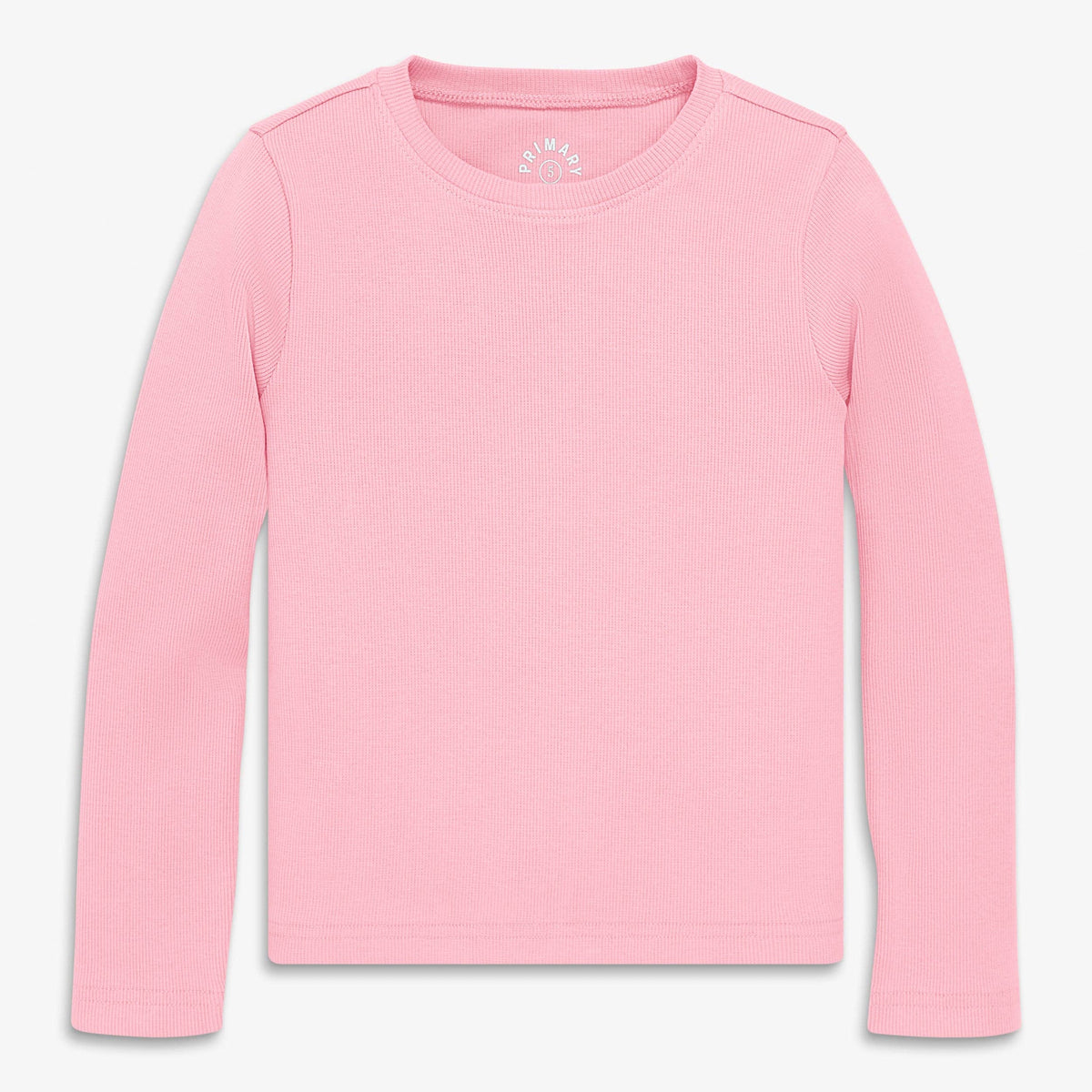 Kids long sleeve rib tee