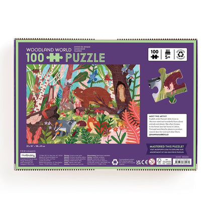 Woodland World 100 Piece Puzzle