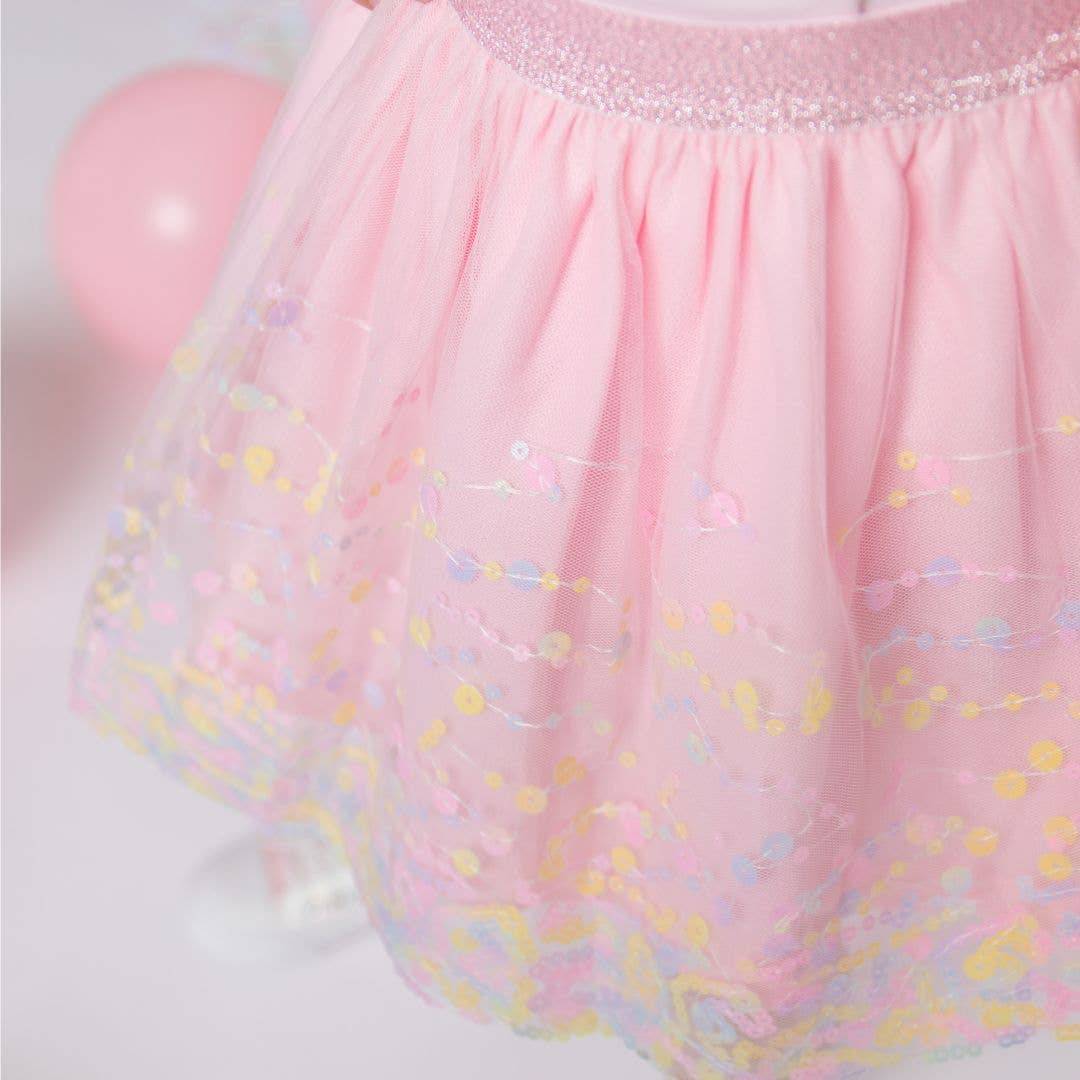 Pastel Pink Confetti Tutu