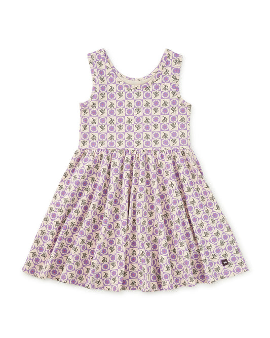 Sleeveless Ballet Dress - Tile Floral