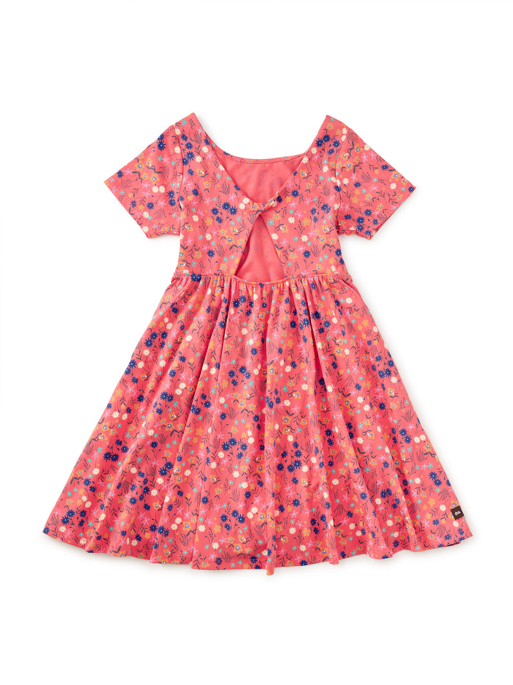 Twist Back Ballet Dress- Malindi Wildflowers