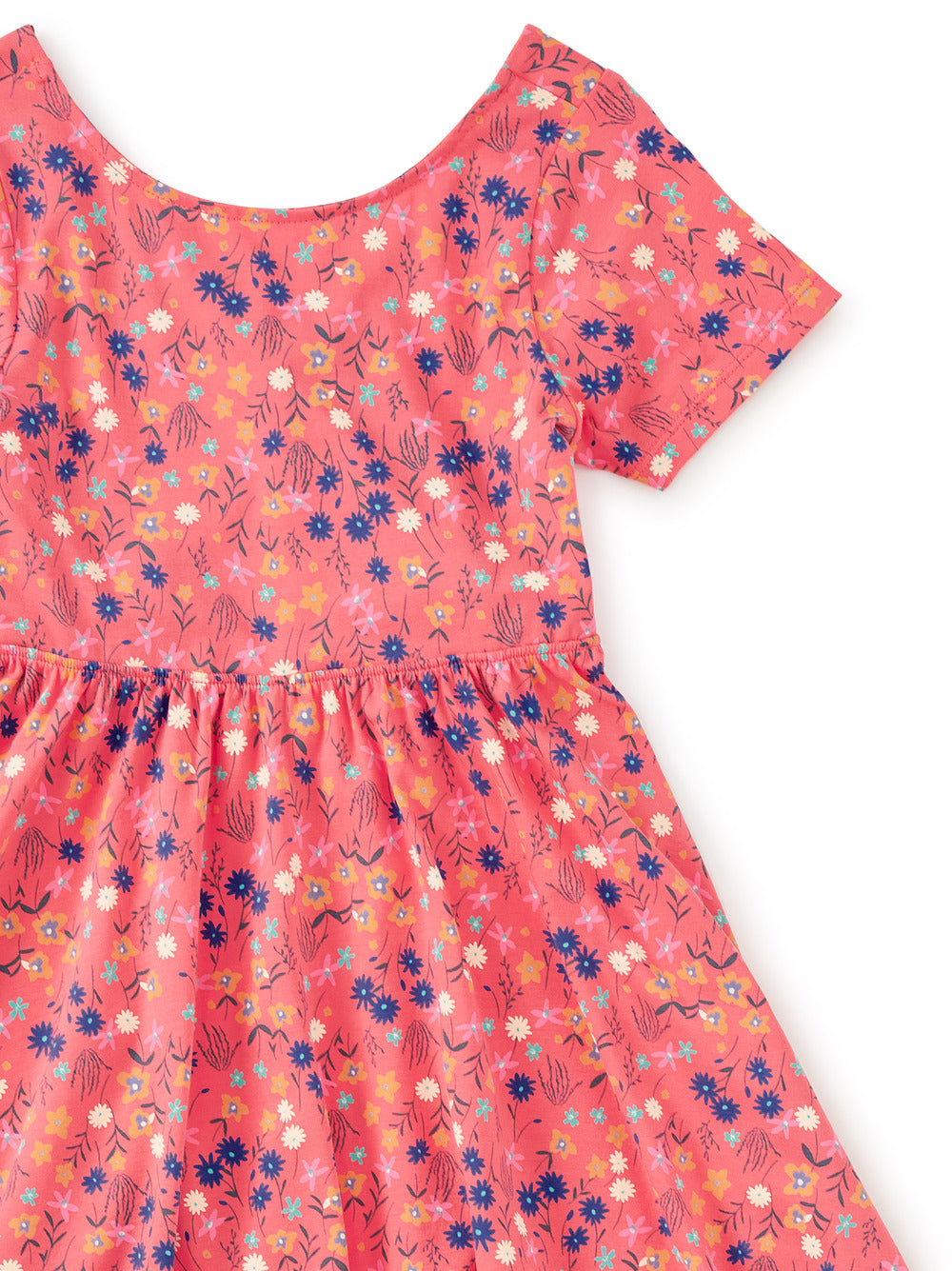 Twist Back Ballet Dress- Malindi Wildflowers