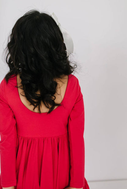 Scarlet Gwendolyn Ruffle