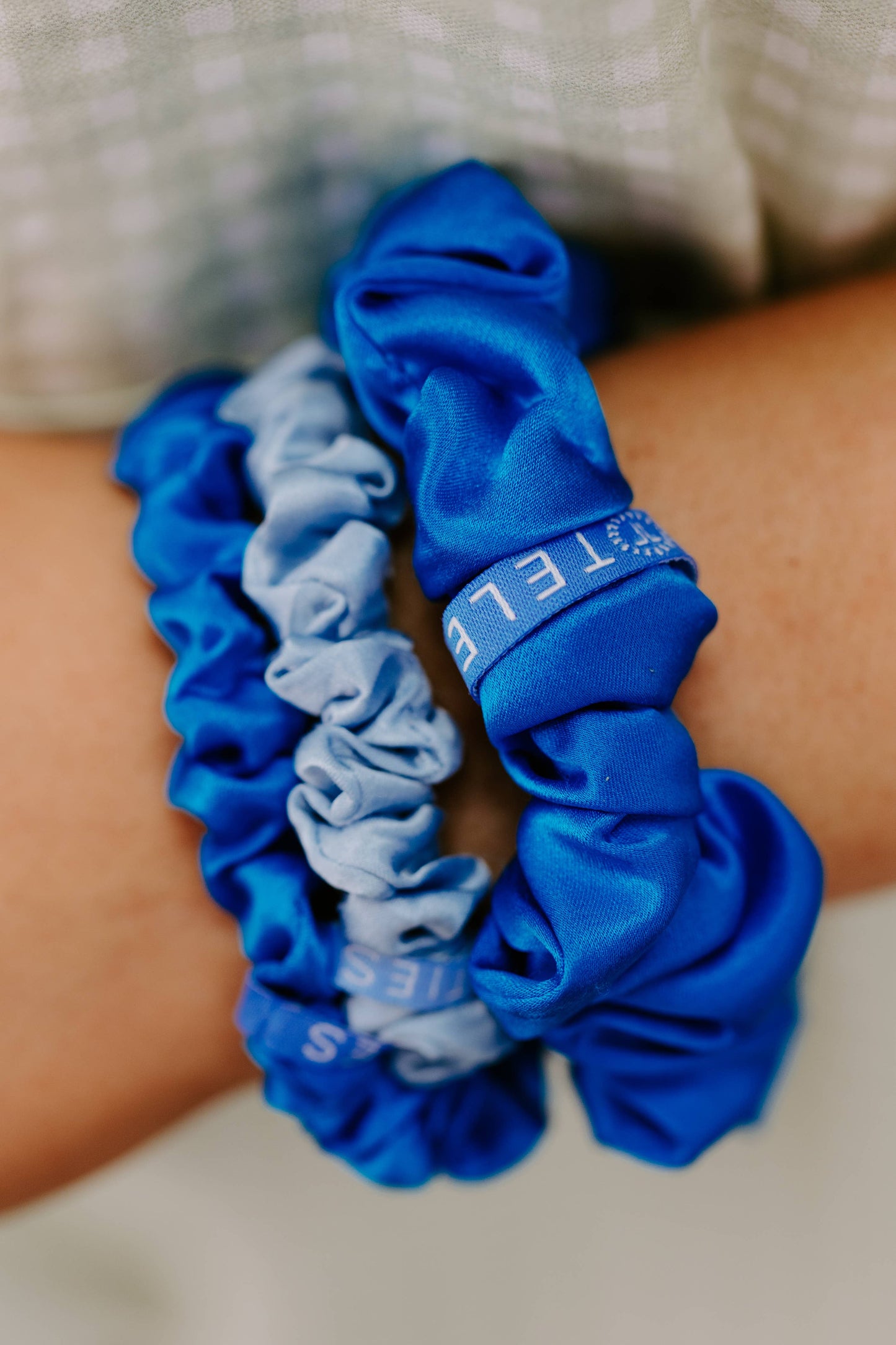 Blue My Mind Silk Teleties - Small