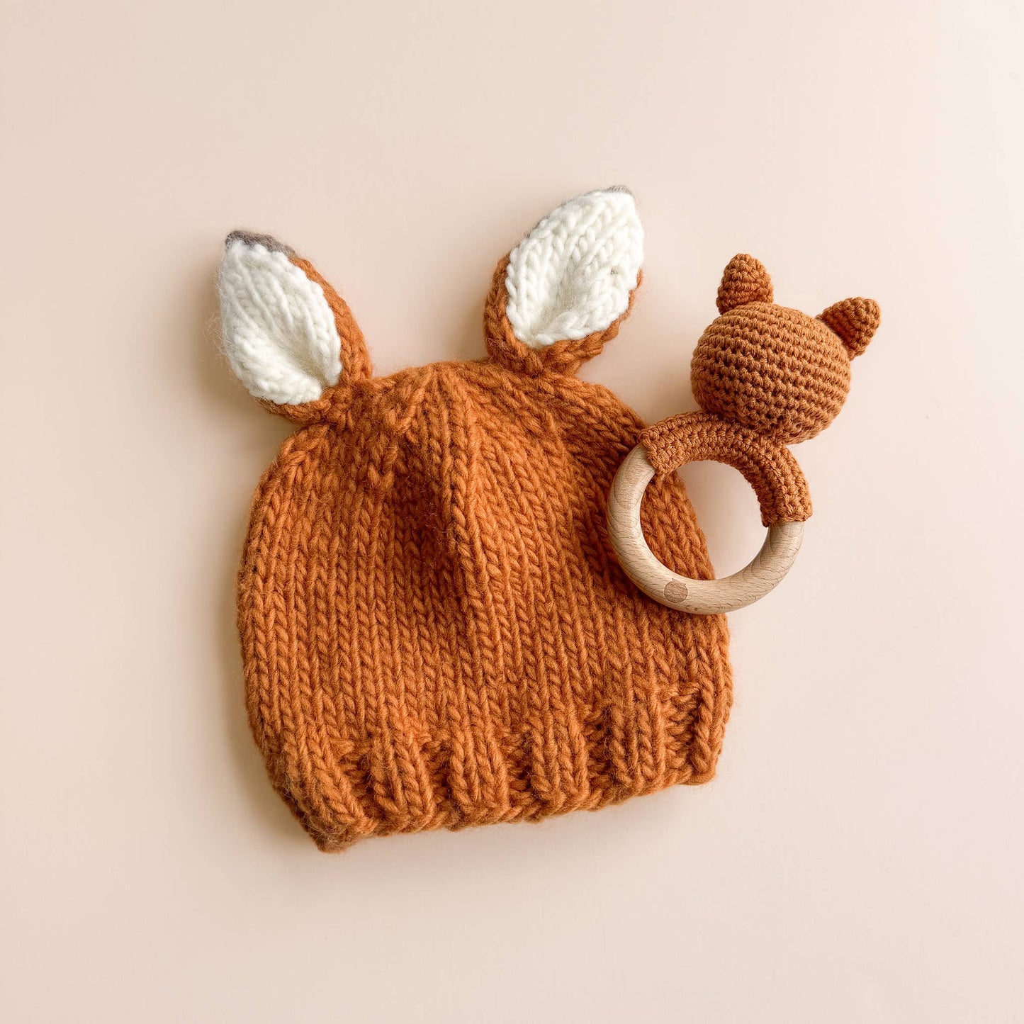 Rusty Clay Fox Hat