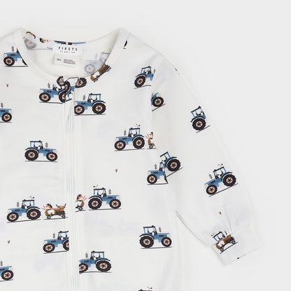 Footed Sleeper- Tractors
