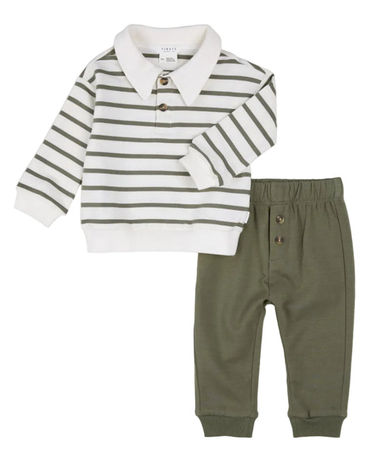 Striped Sweatshirt and Leggings