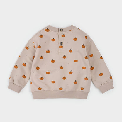 2 PC set Long Sleeve Top and Pants- Pumpkin