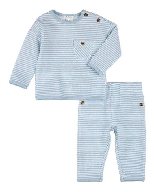 L/S Top and Pants- Blue