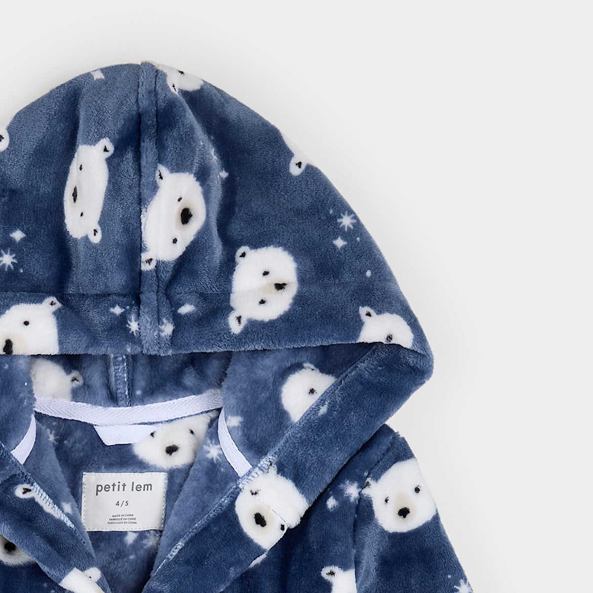 Robe- Navy Polar Bears