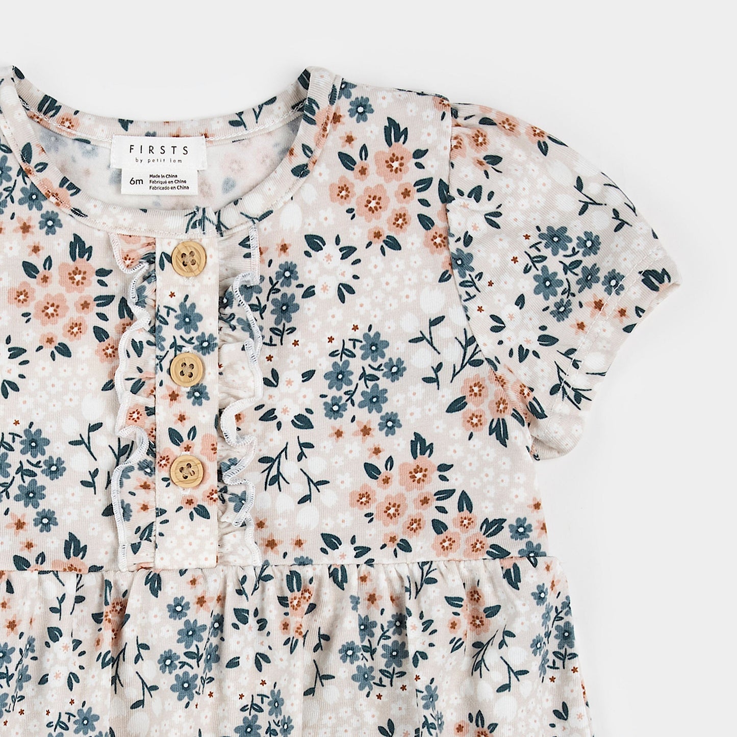 Bodysuit Knit Floral Dress