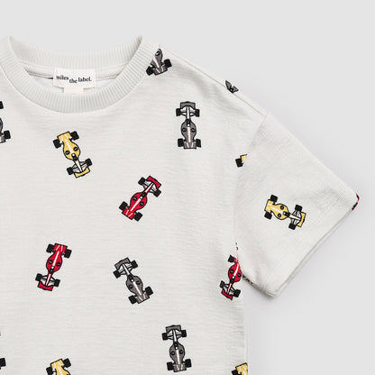 Race Car Knit Shirt