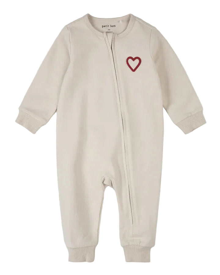 Mon Amour Beige Romper