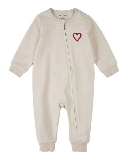 Mon Amour Beige Romper