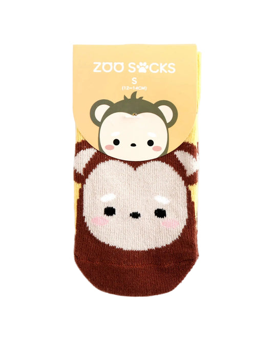 Monkey Zoo Baby Animal Socks