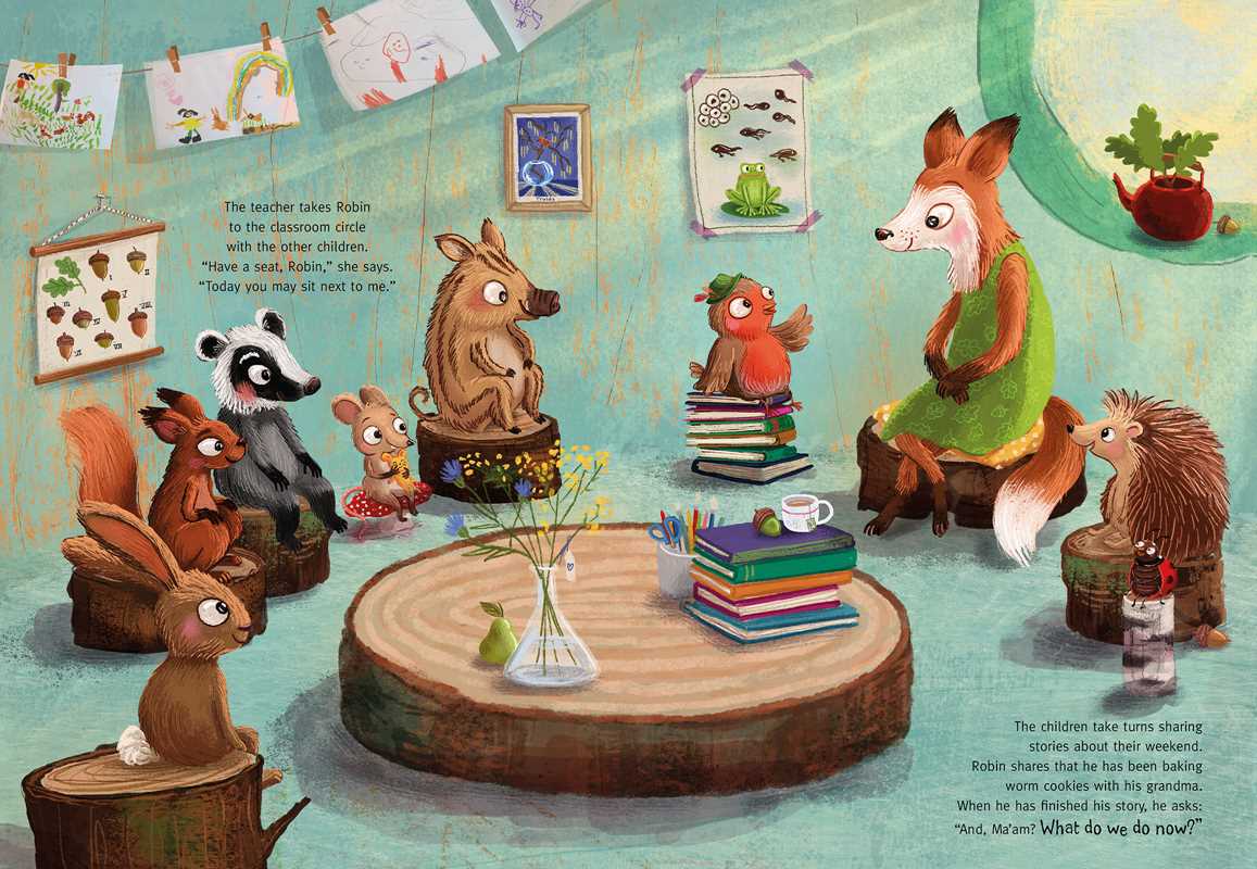 First Day of School by Esther van den Berg
