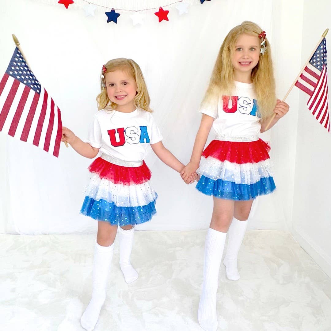 Patriotic Pop Clip Set - Fourth of July - Kids Hair