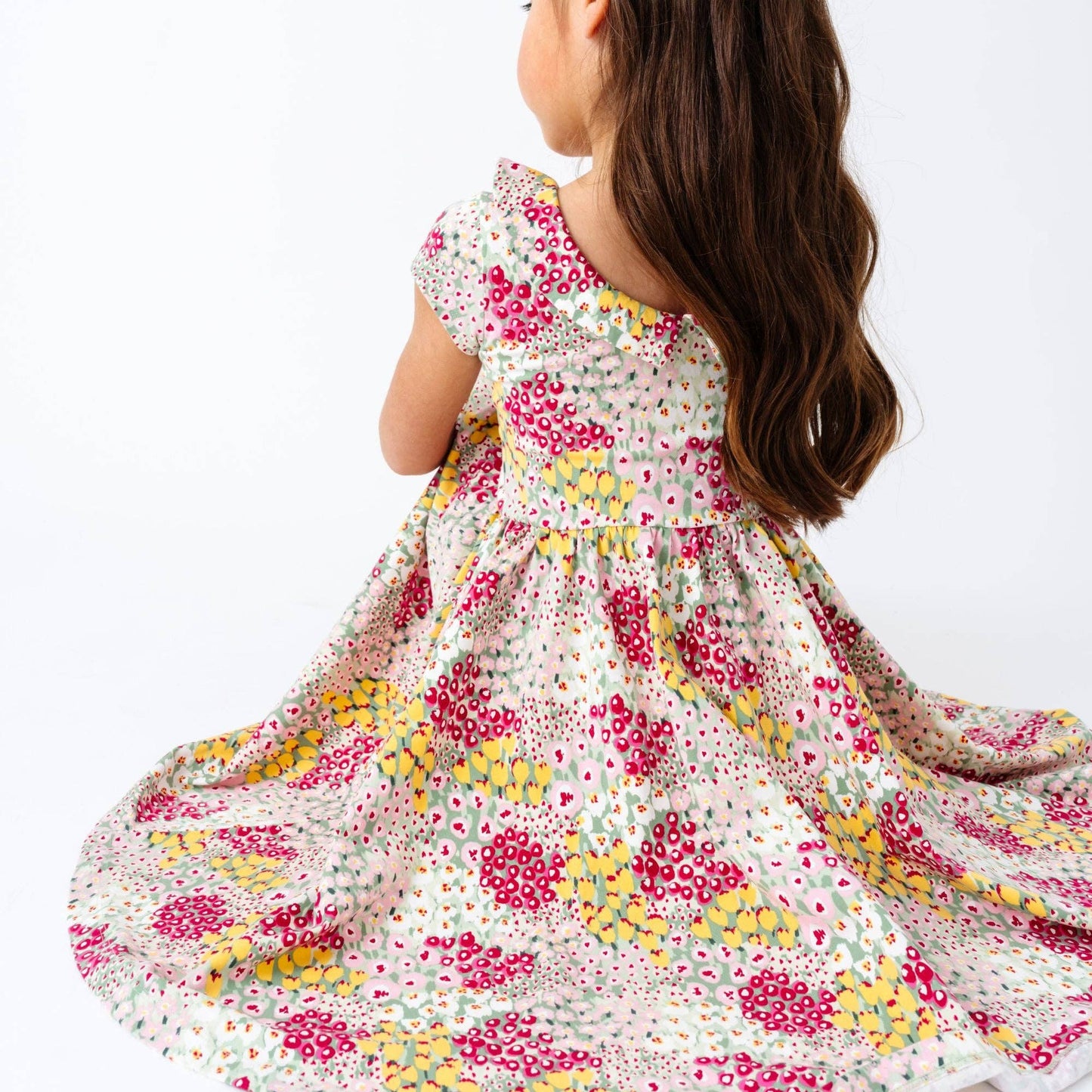 The Peter Pan Ballet Dress in Pansy