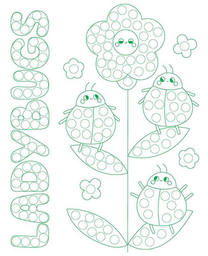 ColorWorld: Dot Art Fun! by Editors of Silver Dolphin Books