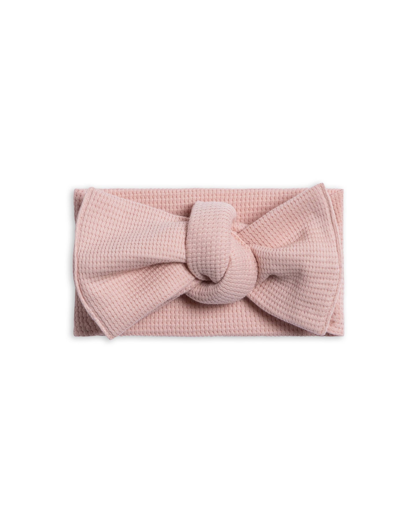 Waffle Bow Wrap - Petal Pink